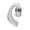 White, variant on LSLJS Open Ear Headphones, Wireless Business Single Earpiece Bluetooth 5.3 Air Conduction Headset with Digital Display, Noise Cancelling Ergonomic Design Headphone with Mic for Sports Workout Driving