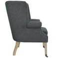 thumbnail image 3 of Modern Contemporary Urban Design Living Lounge Room Lounge Chair, Grey Gray, Fabric, 3 of 4