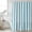 Blue, variant on Teal Striped Waterproof Shower Curtain, Stall 36"x72" Washable Polyester Fabric Shower Curtains for Bathroom, Simple Art Vertical Stripe Farmhouse Decorative Bathtub Curtain Sets with Hooks