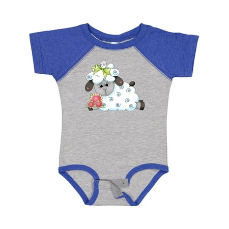 

Inktastic Little Bow Sheep Gift Baby Boy Bodysuit