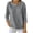 04# Gray, variant on Ihhxva Women's Oversized Crew Neck 3/4 Sleeve Relaxed Fit Moisture-Wicking Soft Breathable Tunic Top Work Casual Summer S-2XL