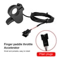 thumbnail image 2 of Soidarity Empuñaduras de acelerador de bicicleta eléctrica con conector de 3 pines, componentes de acelerador de patinete ajustables en Ciclismo, 2 of 6