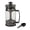 Gunmeal, variant on Mr. Coffee French Press Coffee Maker, 30 oz Glass Carafe with High Heat Resistant Durable Borasilicate Glass & Gunmetal Frame and Plunger, Includes Coffee Scoop