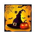 thumbnail image 2 of Calcomanía de pared pegatina de pared, patrón de telaraña de calabaza de Halloween, reutilización, mural de arte de decoración de PVC para la oficina, 2 of 8