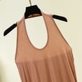 thumbnail image 5 of ClodeEU Women's Solid Color Spaghetti Strap Camisole, Basic Sleeveless Layering Tank Tops Khaki,Womens Plus XL, 5 of 5