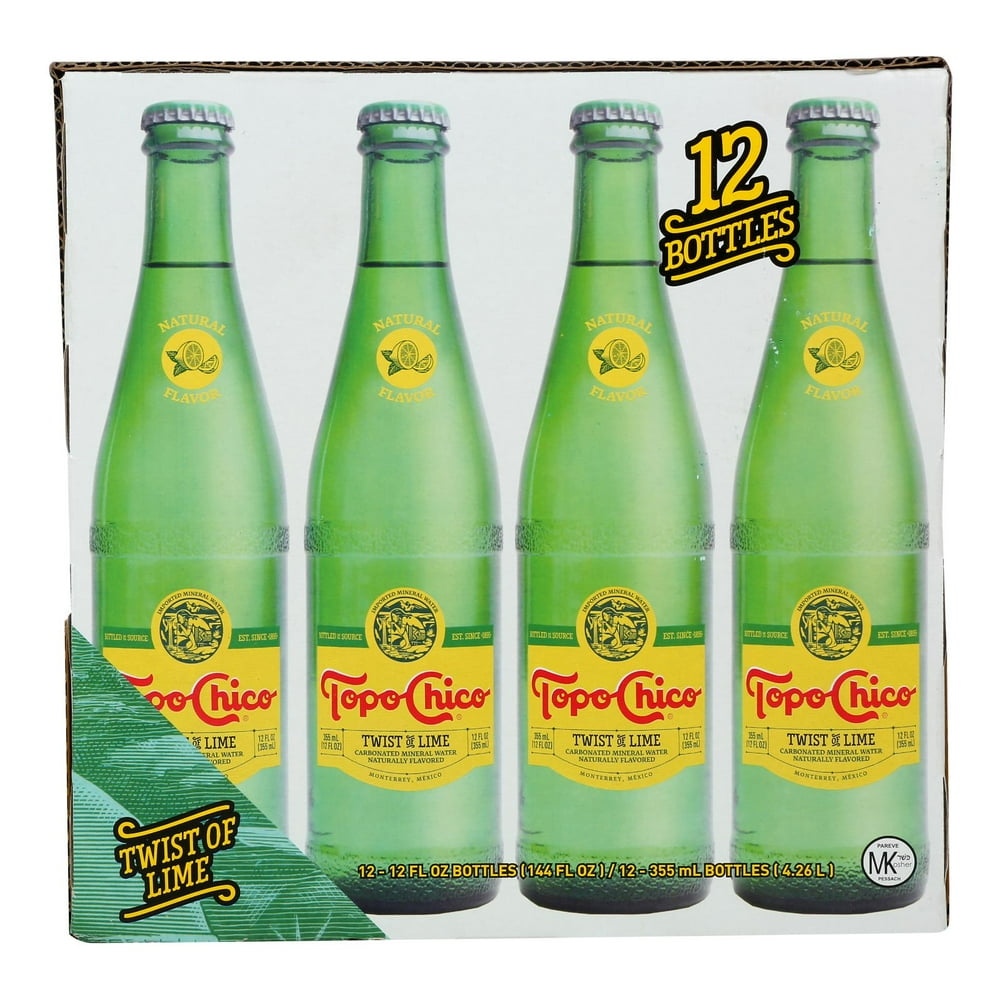 Topo Chico - Water Sparkling Twst Lime - 1 Each - 12/12 Fz - Walmart