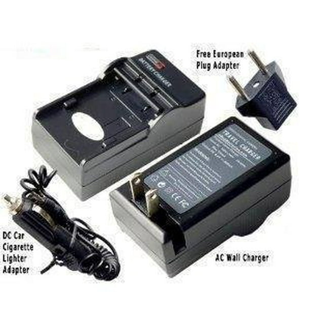 Fuji NP45 AC / DC Replacement Battery Charger Kit for Fuji FinePix