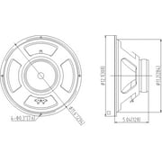 Sound Town 12-Inch 65 Watt Replacement Guitar Speaker, 16-Ohm (GSD-1216)