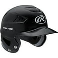 thumbnail image 3 of Rawlings RCFH-B Coolflo NOCSAE Molded Batting Helmet - Black, One Size, 3 of 4