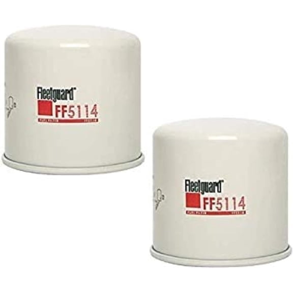 Genuine Fleetguard FF5114 Diesel Fuel Filter - Pack of 2
