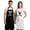 Wedding Dress, variant on Aspire 2 PCS Embroidered Apron Set for Couples, Adjustable Cooking Aprons for Engagement, Wedding - Lip and Beard