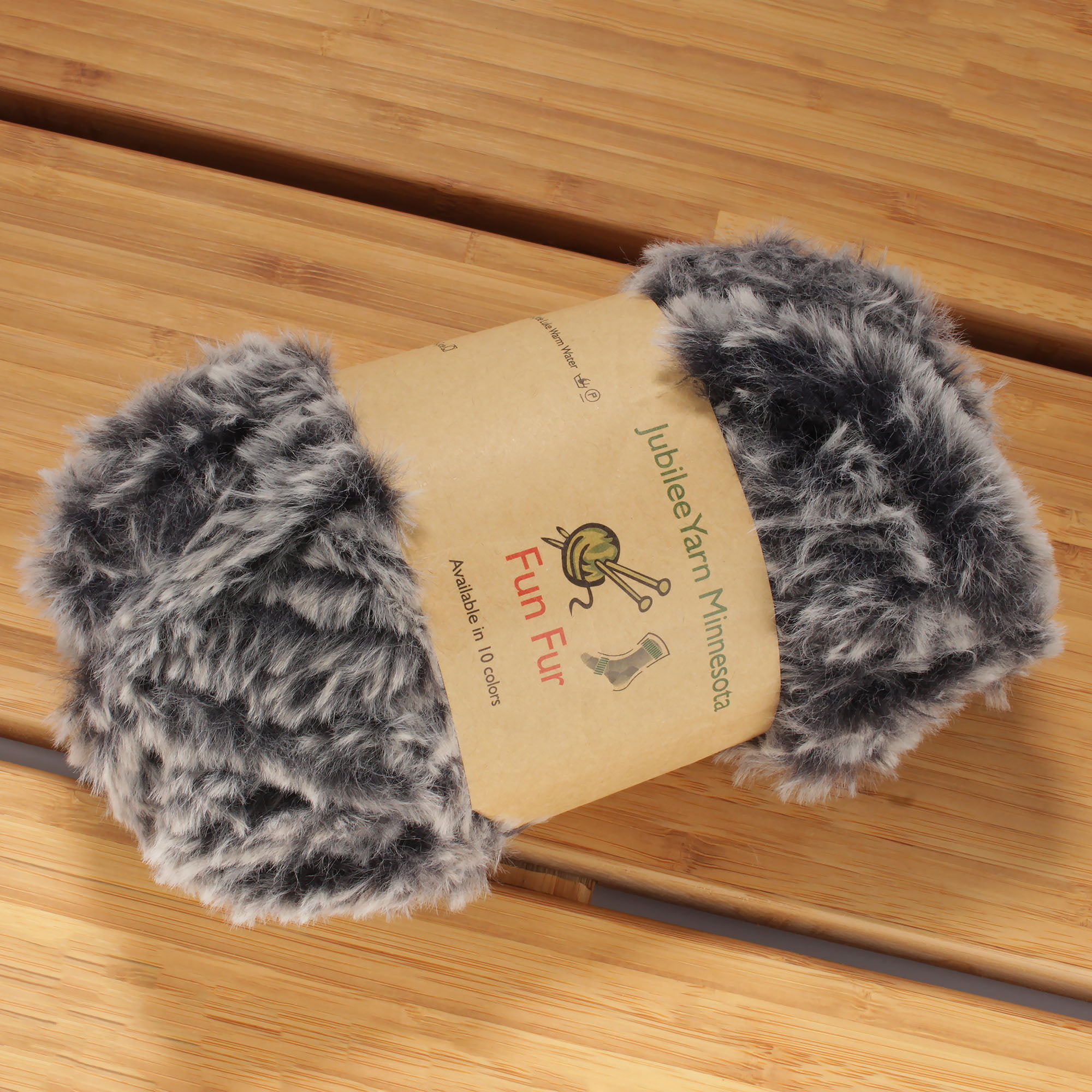 JubileeYarn Chunky Fluffy Soft Fur Eyelash Yarn - 100% Polyester