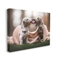 thumbnail image 4 of Stupell Industries Puppies with Blanket Animals & Insects Painting Gallery Wrapped Canvas Art Print Wall Art, 30 x 24, 4 of 8