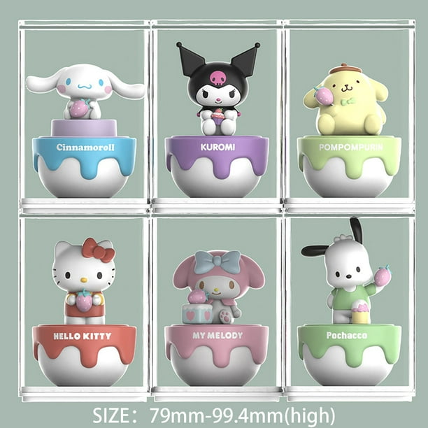 Sanrio Series Figures Kuromi Mymelody Cinnamoroll PompomPurin