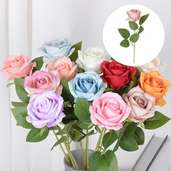 Decorative Simulation Rose DIY No Withering Fresh-keeping Floral Arrangement Rose Fake Flower Wedding Decor