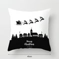 thumbnail image 5 of Christmas Pillowcase Decorative Clear Printing Washable Festival Skin-friendly Cushion Cover for Home, 5 of 8