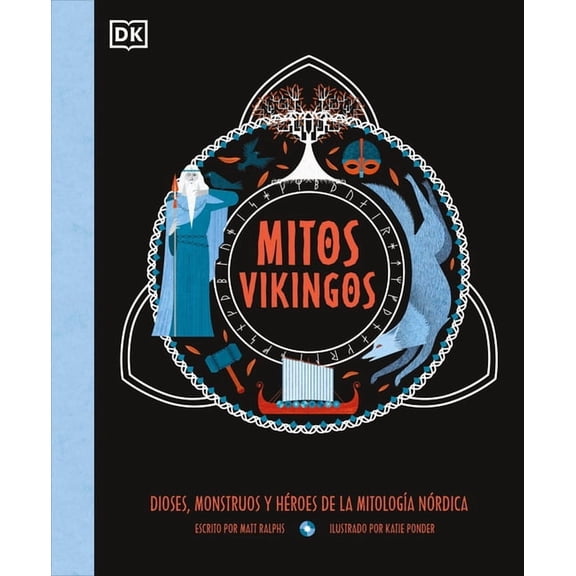 Ancient Myths Mitos Vikingos (Norse Myths), (Hardcover)