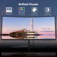 thumbnail image 2 of Fiodio 30" 21:9 UltraWide 100Hz Curved Gaming Monitor, 2560 * 1080P, HDMI DP Ports, Speakers, 2 of 9