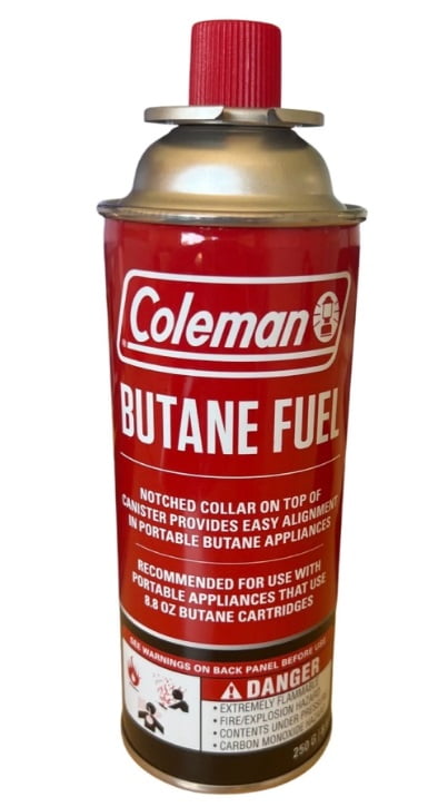 Coleman Butane Canister for Portable Stoves Appliances - 8.8oz ( 2 pack )