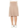 thumbnail image 3 of Stretch Is Comfort Girls Rayon A-Line Skirt with Built-in Shorts | Skort | Child Size 4-16, 3 of 7