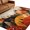 Multicolor, Deep Navy, Burnt Sienna, Antique Gold, variant on Area Rugs 5'x7', Orange Mountain Carpet Runner Indoor Outdoor Rugs Home Decor Aesthetic, Fall Farmhouse Forest Trees Nature View Non Slip Mats Washable Accent Rug for Living Room Bedroom