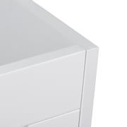 ZENY 30 inch Wood Storage Bench Toy Chest Bench Foot Rest Seat for Bedroom Living Room White
