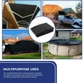 thumbnail image 5 of Tarps Now Waterproof Vinyl Tarp - 16’ x 20’ Heavy Duty Tarps Cover (Black), 5 of 8