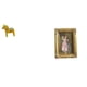 thumbnail image 1 of Escultura De Caballo Sueco Dalecarlian, Adorno De Resina, Soporte De Exhibición Para Estantería, Entrada, Armario, Decoración Del Hogar Y Marco De Fotos, Póster, Frente De Vidrio Para, 1 of 8