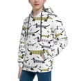 thumbnail image 2 of Daiia Dachshund Dog Puppy for Boys Fashion Hoodies & Sweatshirts with Kangaroo Pocket,Hooded Sweatshirt for Kid, Breathable& Moisture Wicking-Medium, 2 of 6