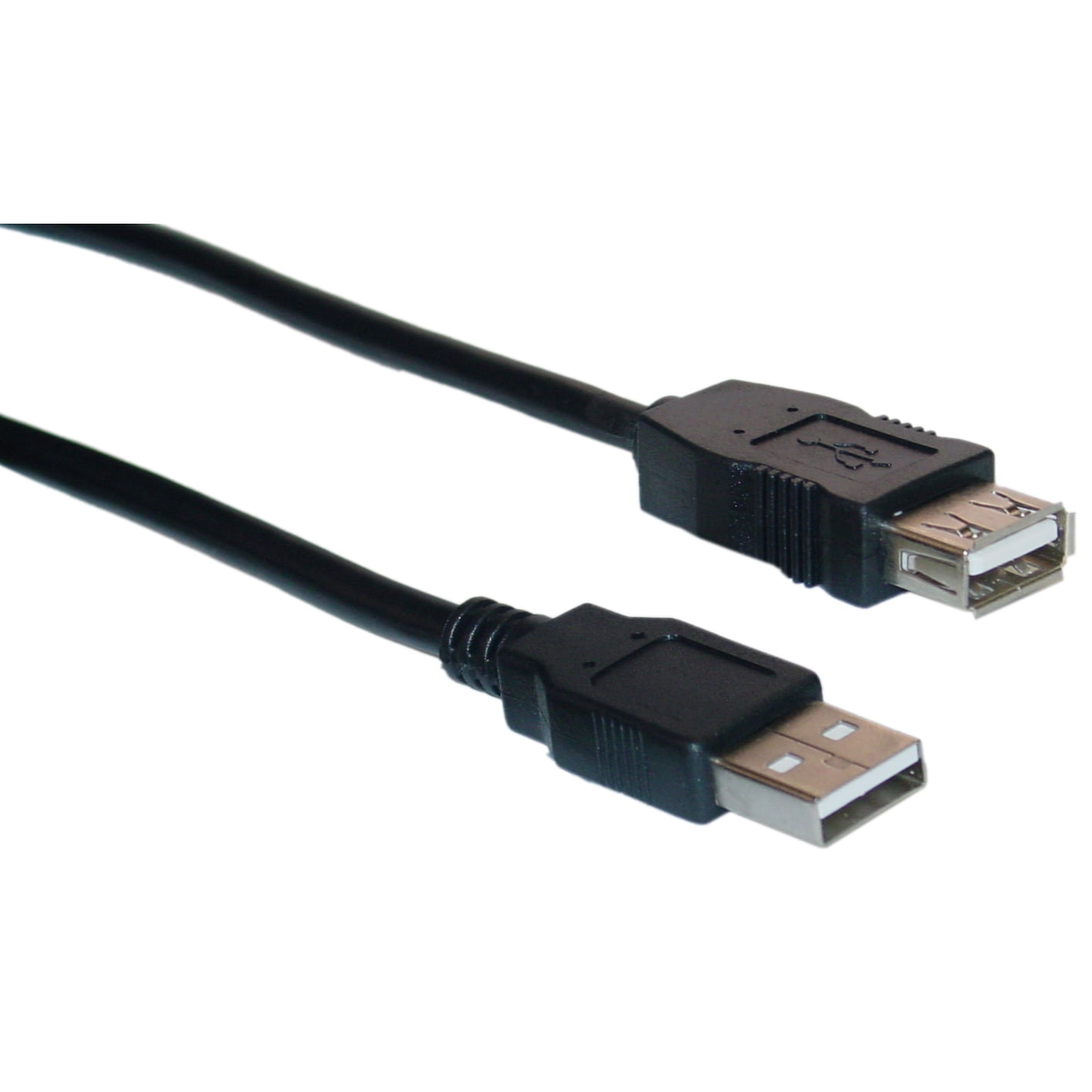 3 foot 2 Pack Type A Male to Type A Female CNE16338 USB 2.0 Extension Cable Black 3 foot 2 Pack Type A Male to Type A Female CNE16338 USB 2.0 Extension Cable Black