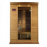 Maxxus 2-Person Near Zero EMF (Under 2MG) FAR Infrared Sauna (Canadian Hemlock)