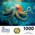 thumbnail image 2 of Rompecabezas Cross & Glory Deep Blue Octopus Odyssey 1000 piezas, 2 of 9