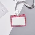 thumbnail image 6 of Kdxio Cute Strawberry Card Badge Holder Work Badge Sleeve for Office, School, Factory, ID Credit Cards, Driver Licenses and Passes, 6 of 7