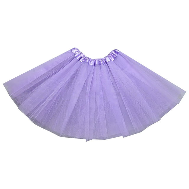 Gibobby faldas para mujer corta Falda multicolor de color caramelo para mujer, enagua de medio cuerpo, falda corta pequeña colorida(G, B)