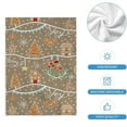 thumbnail image 6 of HongHeng 1Pc Christmas Kitchen Towels, Christmas Towels, Merry Christmas Dish Towels for Kitchen with Santa Claus Let It Snow Decor for Home, 15x18 Inch, 6 of 6