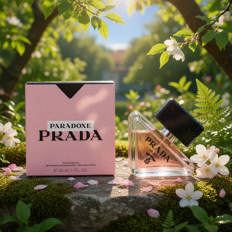 香水(女性用) PRADA Paradox Eau de Parfum Prada Paradoxe Eau de Parfum Spray for Women, 1 oz, Floral Amber