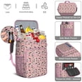 thumbnail image 5 of Travel Cooler Bag - Pink Border Collie Dog and Flower Floral Camping Beer Cooler Backpack with Bottle Opener- Waterproof Insulated Picnic Backpacks - Cooler Bag for Beach, 5 of 6