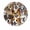 FFclock015, variant on ZXCXRQFa Silent Clocks Green Leaves Pattern Wall Clock Art Hanging Clocks Silent Non-Ticking Desk Clock Battery Operated Round Home Style Numeral Decorative Wall Clocks
