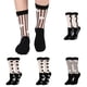 thumbnail image 5 of 4 pares de calcetines de encaje, calcetines tobilleros transparentes, calcetines de malla de moda para mujer, calcetines de cristal ultrafinos para niñas y mujeres, 5 of 5