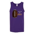 thumbnail image 2 of Wild Bobby, Football Fingerprint It's In My DNA, Sports, Men Graphic Tank Top, Purple, 3X-Large, 2 of 5