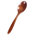 thumbnail image 3 of Wooden Spoons, 5 Pieces 7 Inch Wood Soup Spoons for Eating Mixing Stirring, Japanese Style Kitchen Utensil, Eco Friendly Table Spoon for Daily Use, 3 of 8