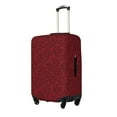 thumbnail image 2 of Balery Luggage Cover Burgundy Floral Print Suitcase Covers for Luggage Elastic Washable Suitcase Protector Fits 18-32 Inch Luggage-Small, 2 of 9