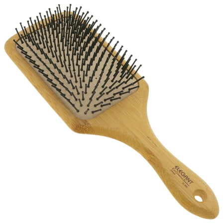 Nylon Bristle Wooden Cushioned Paddle Hair Brush