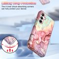 thumbnail image 4 of CASEFIV for Samsung Galaxy A16 5G Case,Shockproof Rugged Military Grade Drop Protection,Heavy Duty Cell Phone Cover for Galaxy A16 5G,Rose Gold, 4 of 7