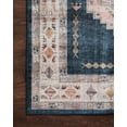 thumbnail image 6 of Loloi II Heidi Collection HEI-03 Denim / Blush, Southwestern Area Rug 2'-6" x 7'-6", 6 of 9