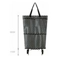 thumbnail image 3 of Sac de Courses Réutilisable Pliable 2 en 1 pour Maison et Supermarché Grande Capacité, 3 of 5