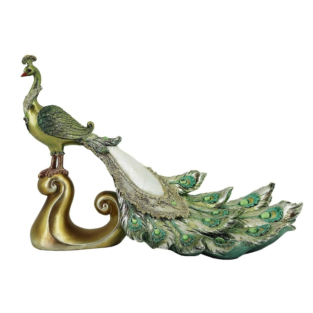 Peacock Figurine 