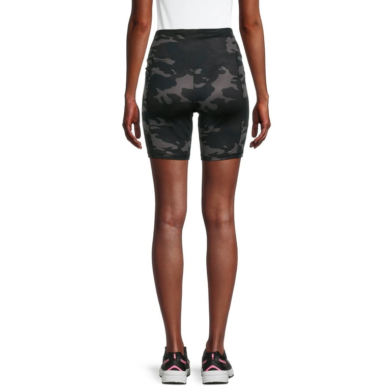 Avia Women's High Waist Bike Shorts, Sizes XS-XXXL 