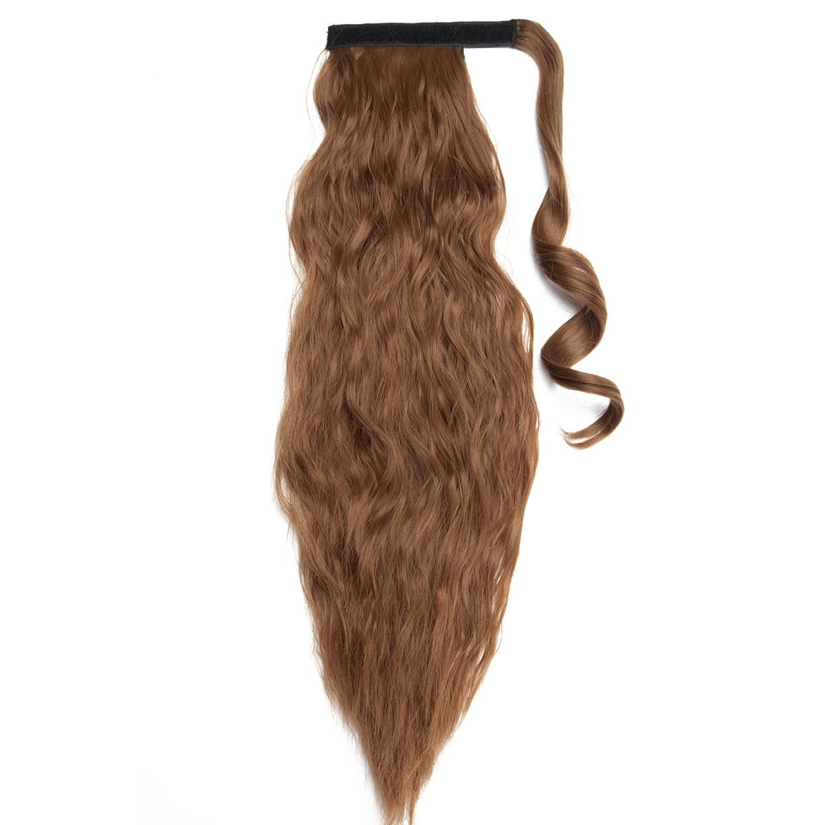 Snoilite Long Corn Wave Wrap Around on Ponytail Extension Synthetic