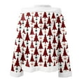 thumbnail image 5 of KHONTS Christmas Graphic Printed Costume for Men Furry Costume Xmas Oversized Cosplay Fleece Lined Outfits White L, 5 of 5